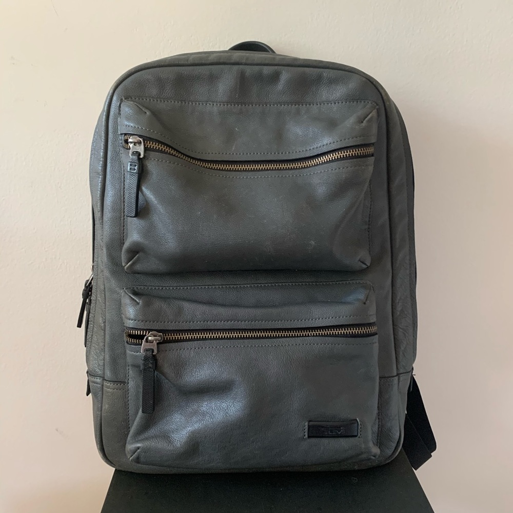 TUMI Authentic Leather Backpack